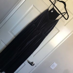 Blue Velvet Jumpsuit